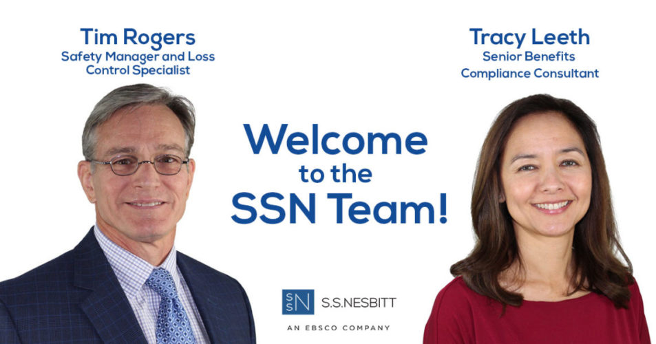 SSN Welcomes Compliance Consultant and Safety Manager to Team